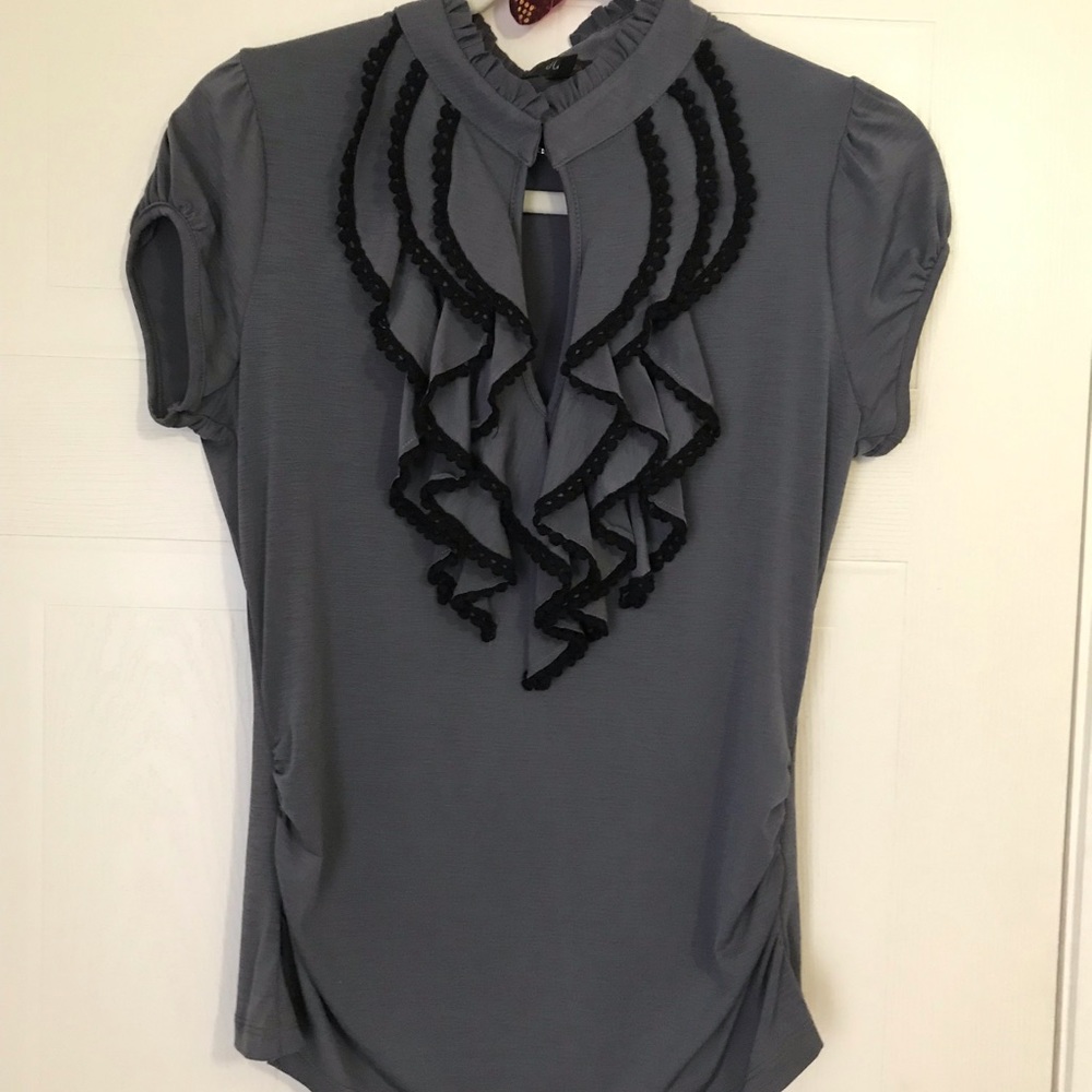 Grey Blouse.